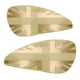 thumbnail image 1 of 1 Par De Adhesivos Para Tanque De Combustible Para Bobber T100 T120 Golden, 1 of 5