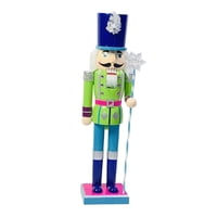 Bothyi - Soldado Cascanueces Figuras De Estilo Duraderas De 38 Cm Creativas Para Estantes De Escritorio Verde