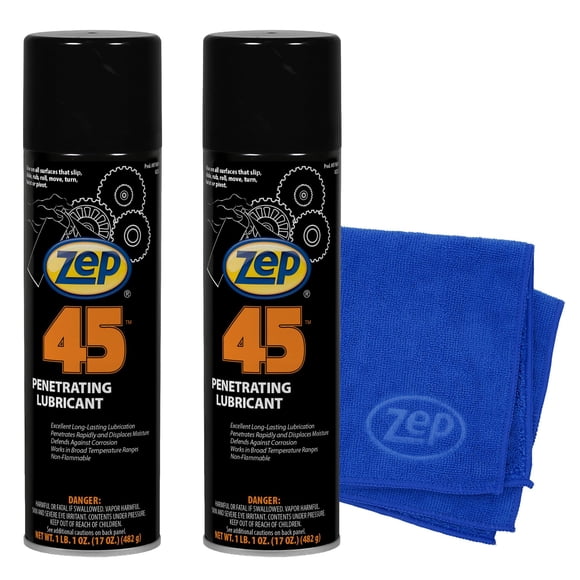 Lubricante Zep 45 2 × 482 g + Paño de Microfibra Azul