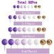 thumbnail image 2 of Decoración para tartas AQUGOO, 32 bolas, color morado, blanco y dorado, 2 of 7