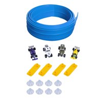 Magideal - Pista De Carreras Flexible, Versátil Y Fácil De Doblar. Ideal Para Niños A Partir De 3 Años. Se Enrolla Fácilmente. Incluye Ventosa. Fácil De Montar.