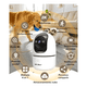 thumbnail image 2 of Genbolt® Cámara de Seguridad Wifi Interiore Ip Vigilancia, 2 of 3