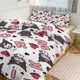 thumbnail image 1 of Kuromi Print Bedding Set Pattern Duvet Cove Set 3 Pieces 1 Quilt Cover And 2 Pillowcases for Women Men Teens, 1 of 5