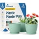 thumbnail image 1 of Macetas Lifemaster de 15 cm para interior y exterior, paquete de 3, 1 of 9