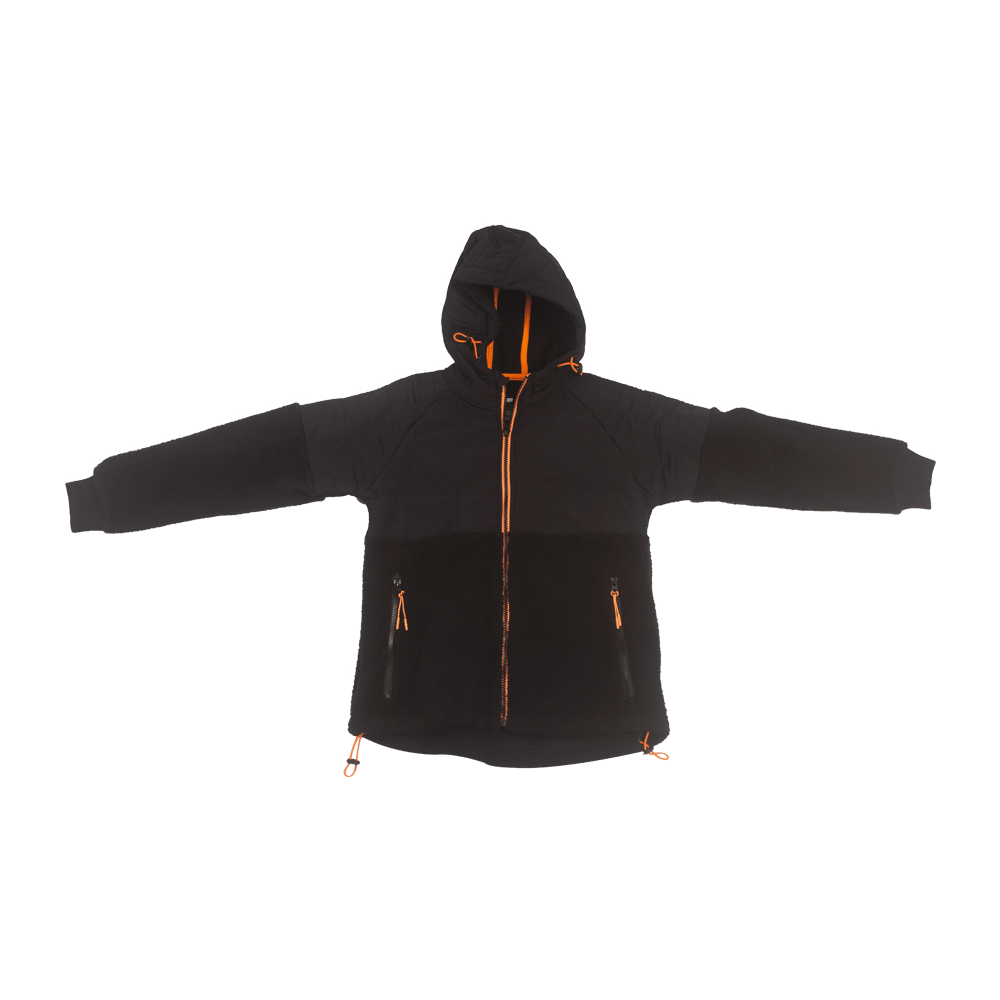 Polerón Niño Sherpa Negro Pillin