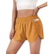 thumbnail image 1 of Pantalones cortos deportivos de secado rápido para mujer, con cintura elástica y bolsillos. Pantalones cortos deportivos de secado rápido para mujer, de doble capa y con bolsillo. Pantalones cortos de, 1 of 5