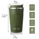 thumbnail image 2 of Taza de café GEMFUL To Go, 500 ml, aislante, acero inoxidable, color verde, 2 of 7
