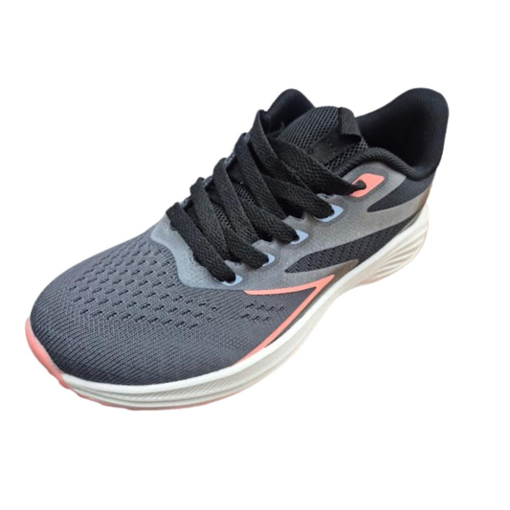 Vinnys Outlet - Zapatilla Deportiva Mujer Negro Fucsia