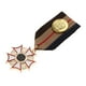 thumbnail image 3 of Vintage Unisex Medalla Militar Ejército Insignias Estrella Broche Pin Joyería Estilo 3, 3 of 3