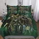 thumbnail image 1 of Ninja Turtle Bedding Set 3D Movie Duvet Cover Adult Men Teen Children Boys Microfiber with Zipper Closure 3 Pcs Pillowcases Double Bed Linen, 1 of 3