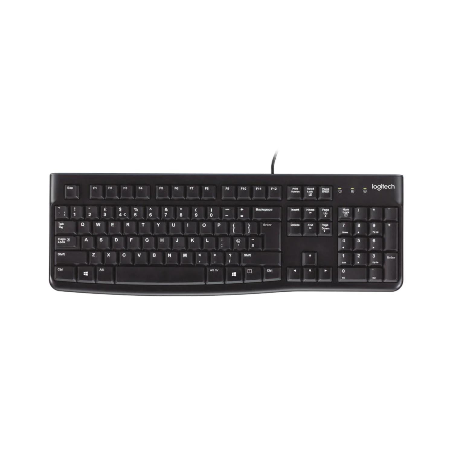 Logitech - Teclado Silencioso Usb Negro K120