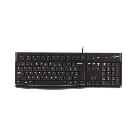 Logitech - Teclado Silencioso Usb Negro K120