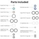 thumbnail image 2 of Kit Trim Tilt Seal Kit King Works con Yamaha 115-250 HP, 2 of 4