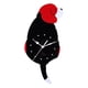 thumbnail image 5 of Reloj De Pared De Cuarzo Con Columpio Acrílico De Dibujos Animados, Cola De Perro, Habitación De Ni?os, Decoración De Guardería C, 5 of 5