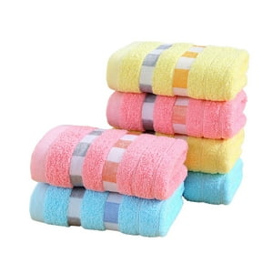 Genérico - Pack 6 Toallas De Mano Algodon Baño Cocina Hotel Spa 35X75Cm