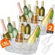 thumbnail image 1 of Balde de Hielo Lifewit 13 L Transparente, 2 Unidades, 1 of 3