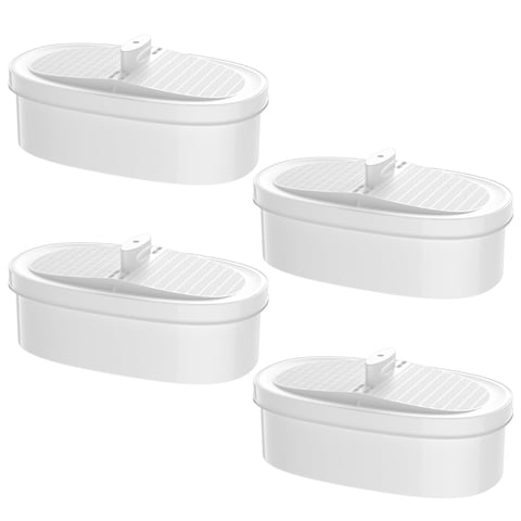 Canavy - Paquete De 4 Filtros De Repuesto Para Filtrar En Forma De Gota De Agua En Forma De Jarra