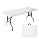 thumbnail image 1 of Mesa Plegable Portátil para Interior y Exterior 180x74x74, 1 of 3