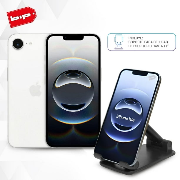 iPhone 16e 128GB White + soporte-Nuevo | Lider