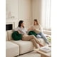 thumbnail image 1 of Set De 2 Cojines Redondos Terciopelo Pliegles Elegantes, 1 of 7