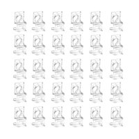 Ioensy - 30 Piezas Clips Para Tapa De Vidrio Para Pecera, Soporte Para Cubierta De Pecera, Clips De Fijación De Manguera Para 10Mm