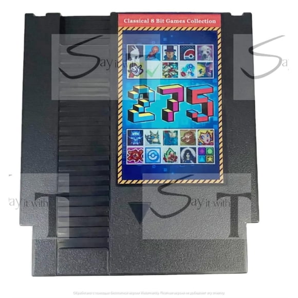 Multicart SAY IT WITH T 275 en 1 Super Cartridge NES Games