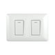 thumbnail image 3 of Pack 10 Interruptor Doble 9/24 10A 250V Blanco, 3 of 5
