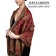 thumbnail image 3 of Pashmina Reversible Achillea Estampado Paisley 72x28in, 3 of 3
