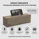 thumbnail image 2 of Parlante Radio Retro Recargable Bluetooth Fm Am Elegante, 2 of 9