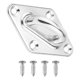 thumbnail image 1 of Placa de ojo de acero inoxidable en forma de diamante placa ocular cubierta de barco hardware bisagra 79mm, 1 of 5