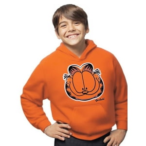 Nickelodeon - Polerón Niño Garfield Naranja 6