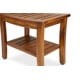 thumbnail image 5 of Banco de ducha de teca TeakCraft The Hermod de 53 cm con estante de 300 kg, 5 of 6