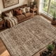 thumbnail image 1 of Alfombra LòutiRoot Home 152 × 107 cm Marrón Lavable Vintage, 1 of 8