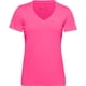 thumbnail image 2 of Camiseta Under Armour Mujer Tech Cuello en V Manga Corta Cerise XS, 2 of 3