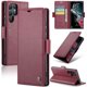 thumbnail image 1 of CaseMe tipo cartera Samsung Galaxy S22 Ultra con cierre magnético, RFID, tarjetero, soporte, carga inalámbrica, 1 of 5