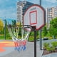 thumbnail image 2 of Aro de Basquetball Altura Ajustable 2.1 Metros Gris, 2 of 6