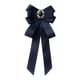 thumbnail image 5 of Corbatas Preatadas Con Lazo Para Mujer, Corbata Elegante Para Uniforme De Estudiante, Regalos, Azul Marino, 5 of 5