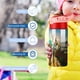 thumbnail image 5 of El Mago de la Ciudad EsmeraldaBotella de Agua con Tapa Pop Top de Un Toque, Acero Inoxidable, a Prueba de Fugas, para Deportes, Botella Infantil rosa 12 oz, 5 of 6
