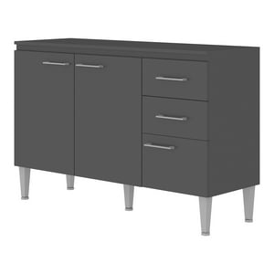 Vekka Home - Mueble Base Opie Grafito 120 Cm