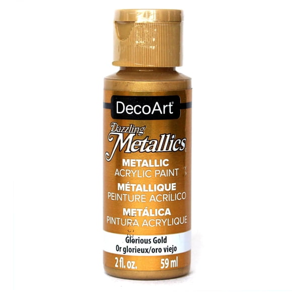 Pintura acrílica DecoArt Dazzling Metallics Glorious Gold 60 ml