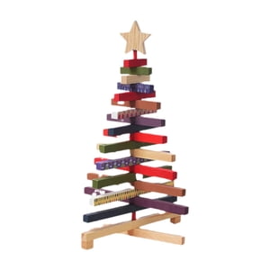 Bothyi - Figura De Madera De Regalo Coleccionable, Estatua De Árbol De Navidad Para Escritorio, Pasillo, Interior L