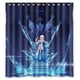 thumbnail image 1 of Cortina de ducha de dibujos animados de Frozen, juego de cortina de baño con ganchos, tamaño 66 x 72 pulgadas, 1 of 3