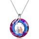 thumbnail image 1 of Collar pareja cristal plata 925, 1 of 3