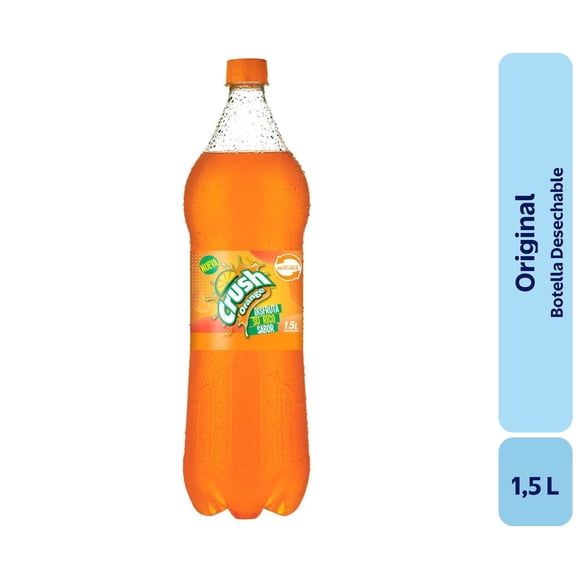 Bebida Naranja Original Botella, 1,5 L