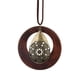 thumbnail image 1 of Cadena De Collar Con Colgante De Suéter De Madera En Forma De Gota De Agua Vintage Para Mujeres Y Ni?as, 1 of 3