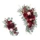 thumbnail image 2 of 2 Uds Flores Artificiales De Arco De Boda Swag Floral Para Ventana De Ceremonia Festiva, 2 of 3