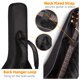 thumbnail image 3 of Funda para guitarra acústica GIGKOUKI 3/4, 36 cm, suave e impermeable, 3 of 7