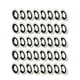 thumbnail image 2 of 40 Piezas Correas De Moneda Para Máquinas De Encuadernación De Billetes De 20 Mm Blancas Para Banco De 60 M, 2 of 5