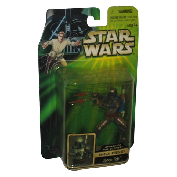 Figura de acción STAR WARS Episodio II El ataque de los clones Jango Fett