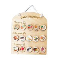 Bothyi - Tabla De Rutina Diaria Para Niños Tabla De Tareas Para Niños En Edad Preescolar Para Acción De Gracias